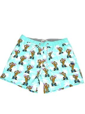 Men's Sloth Party Pants Swim Board Shorts